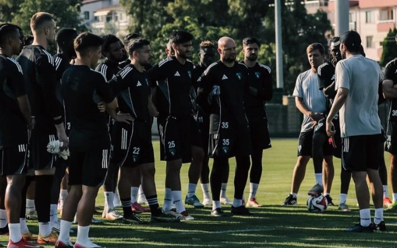 Kocaelispor Trabzon maçına hazırlanıyor