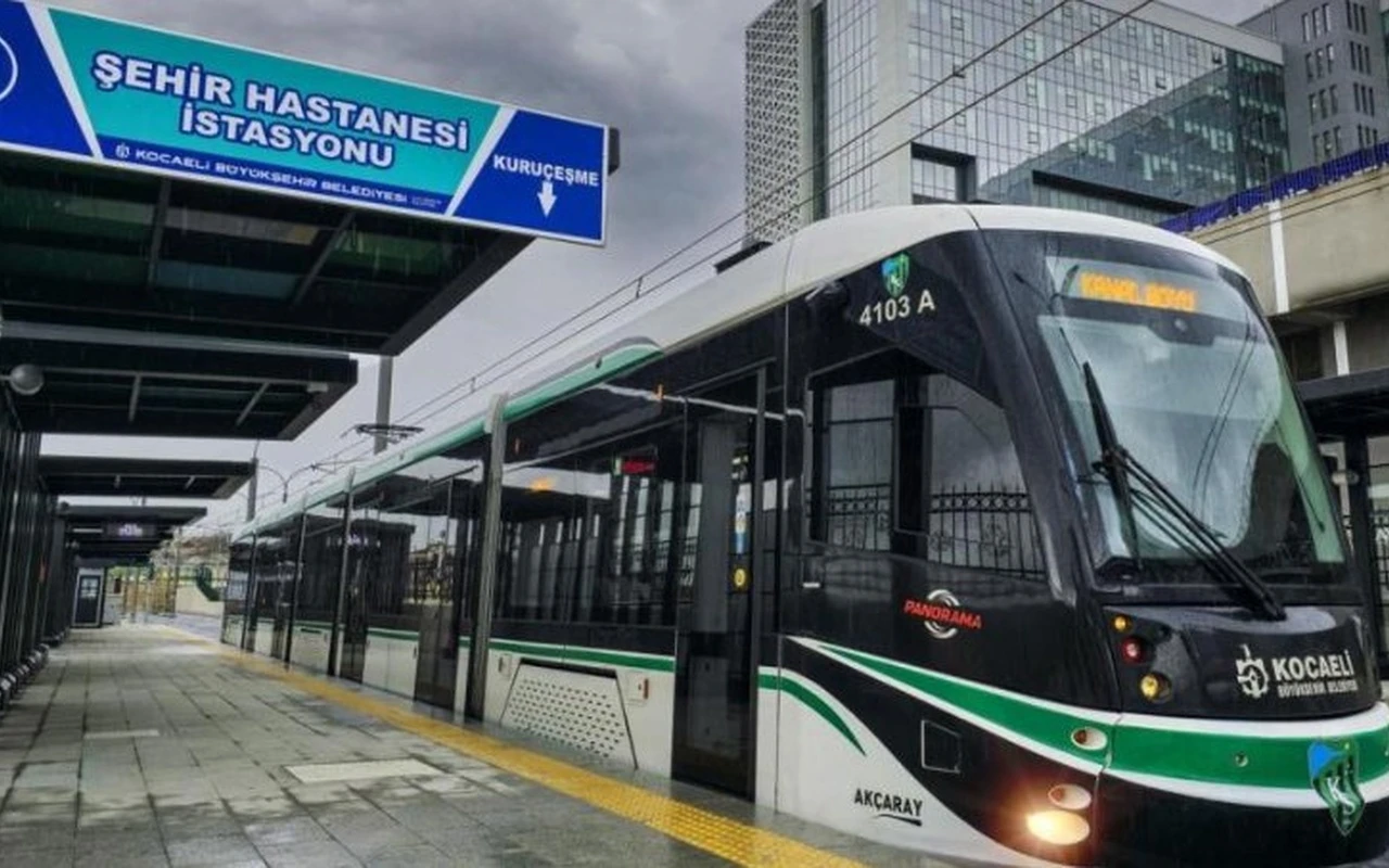 Şehir Hastanesi tramvay hattı rekor kırdı