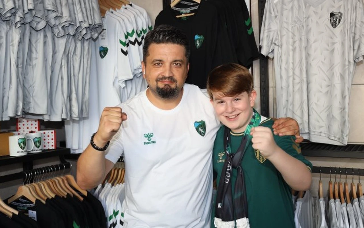 Kocaelispor ürünleri yeni noktalarda satışa sunuldu