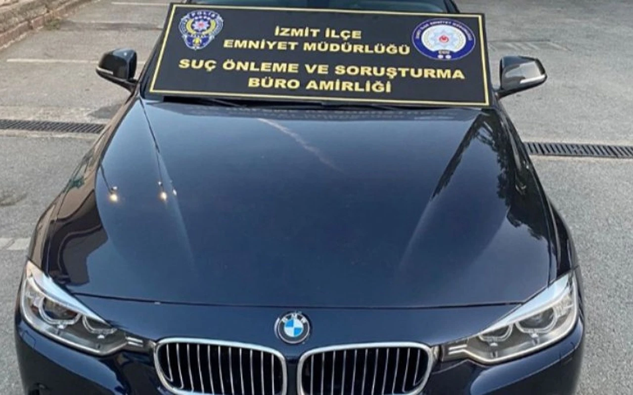 Kocaeli’de drift yapan sürücü ceza aldı