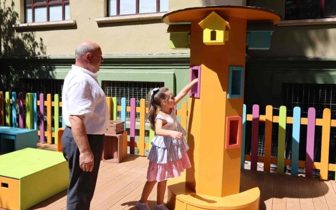 Kocaeli okul bahçesi projesi tamamlandı