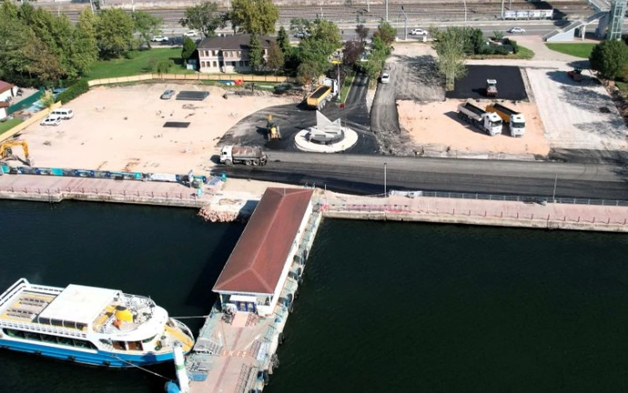 1 Mart Vapur İskelesine otopark yapılıyor