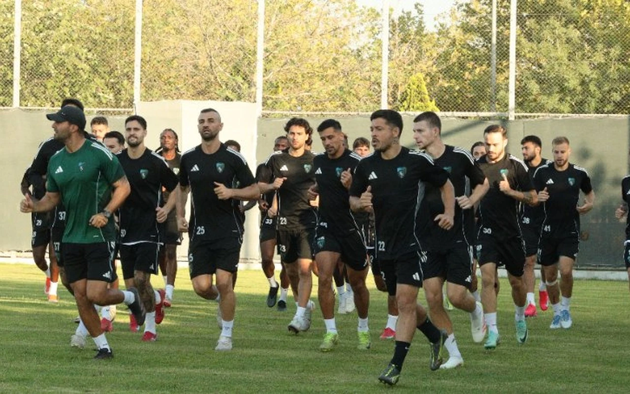 Kocaelispor Beşiktaş maçına hazırlanıyor