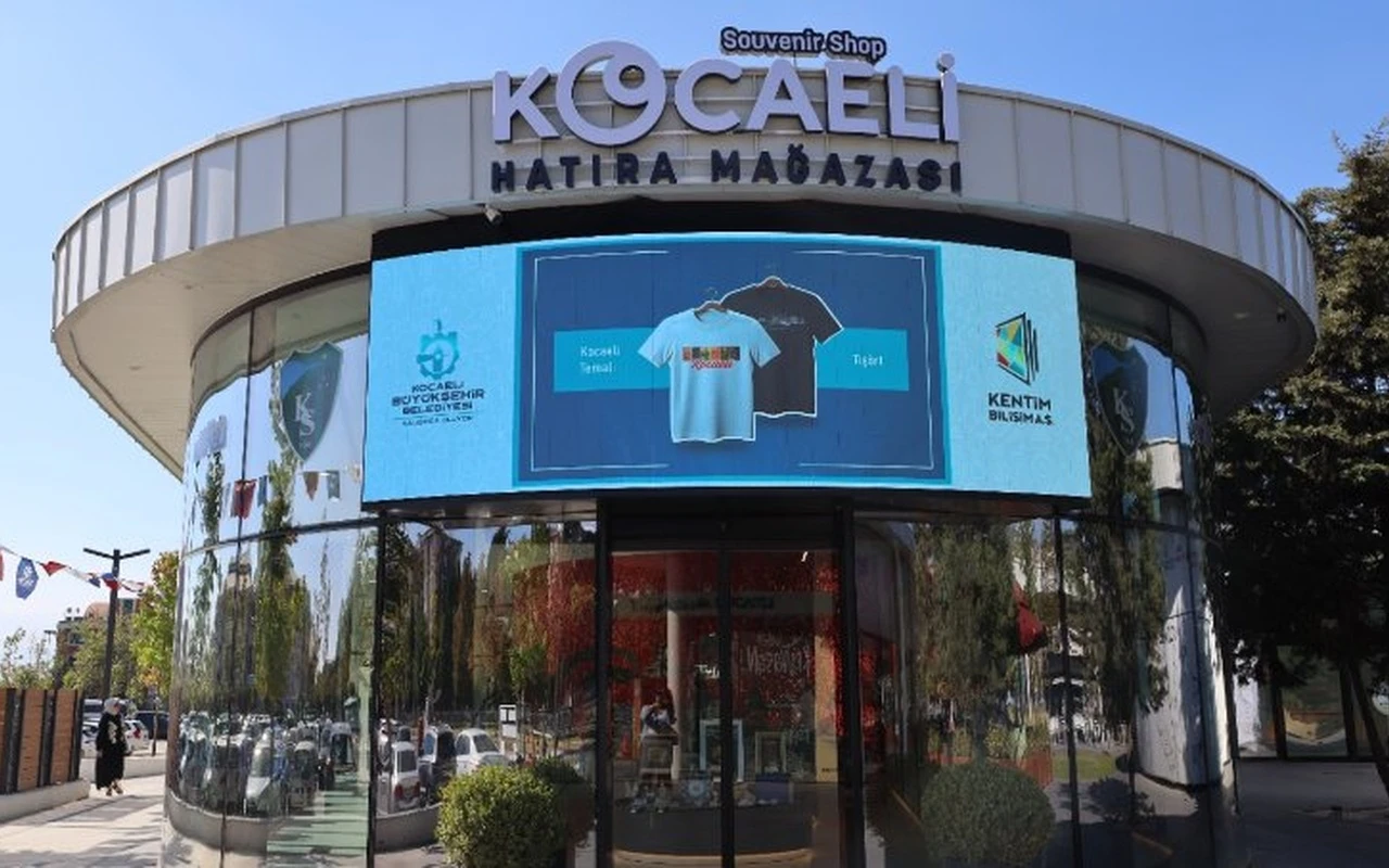 Kocaeli Hatıra Mağazası şehir ruhunu yansıtıyor