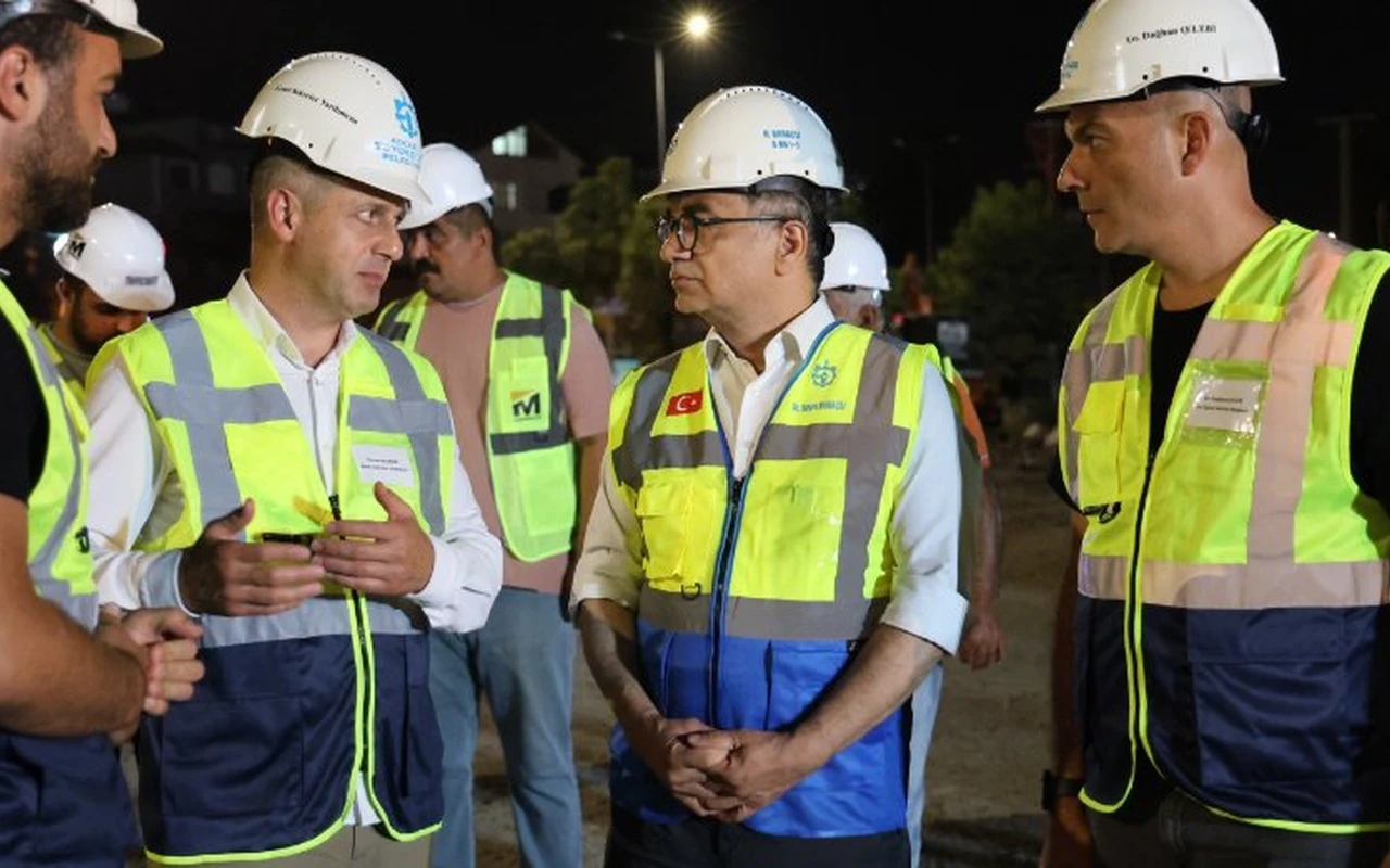 Kocaeli'de trafik projesine gece denetimi