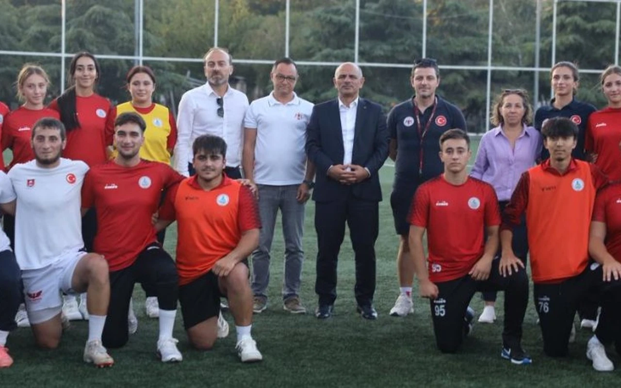 Körfez belediye başkanı genç sporcularla buluştu