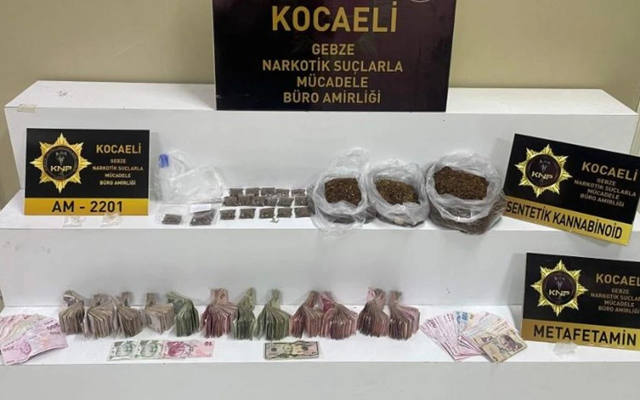 Kocaeli’de uyuşturucu operasyonunda 2 tutuklama