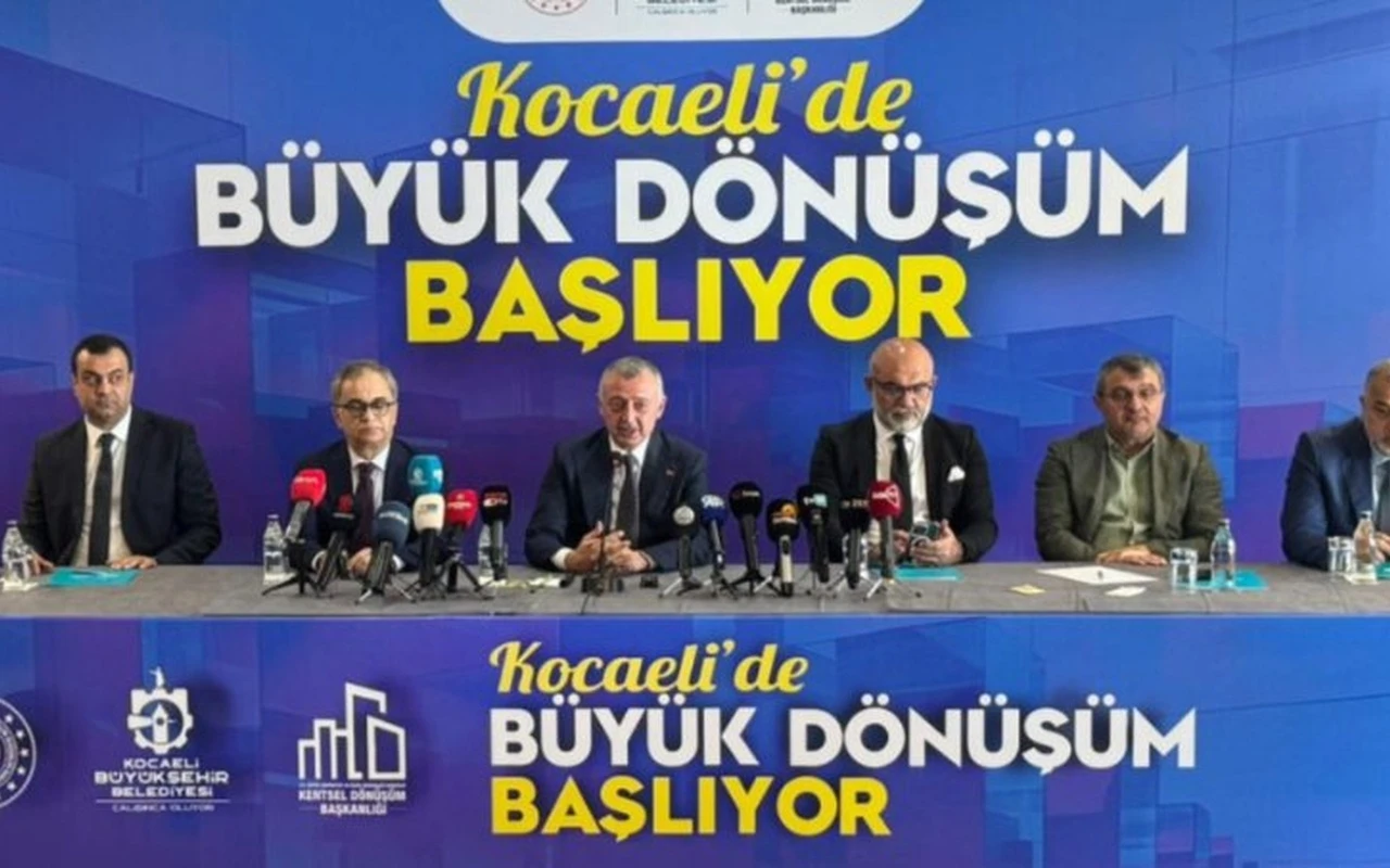 Kocaeli'de 5000 konut dönüşüm için kredi verilecek