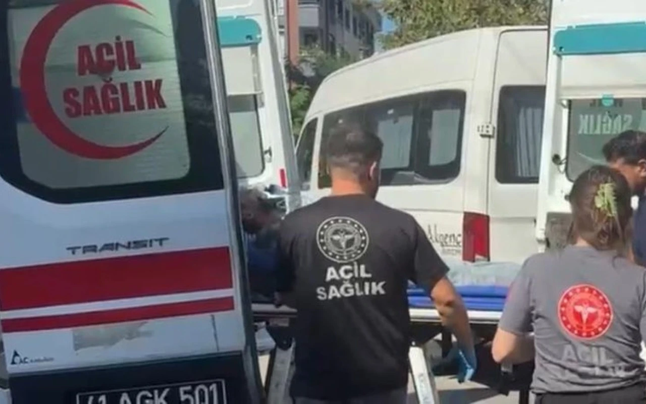 Gebze’de apartman yangını hastanelik etti