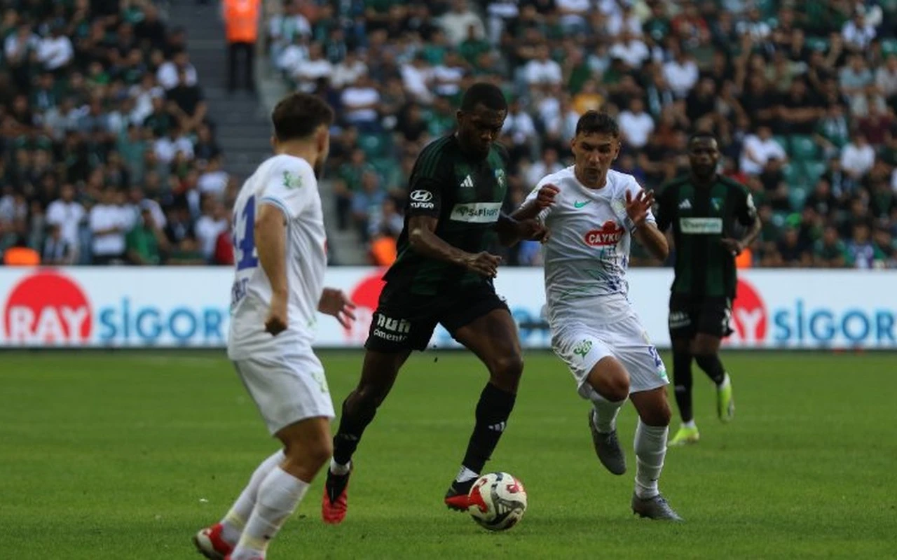 Kocaelispor Rizespor ile berabere kaldı
