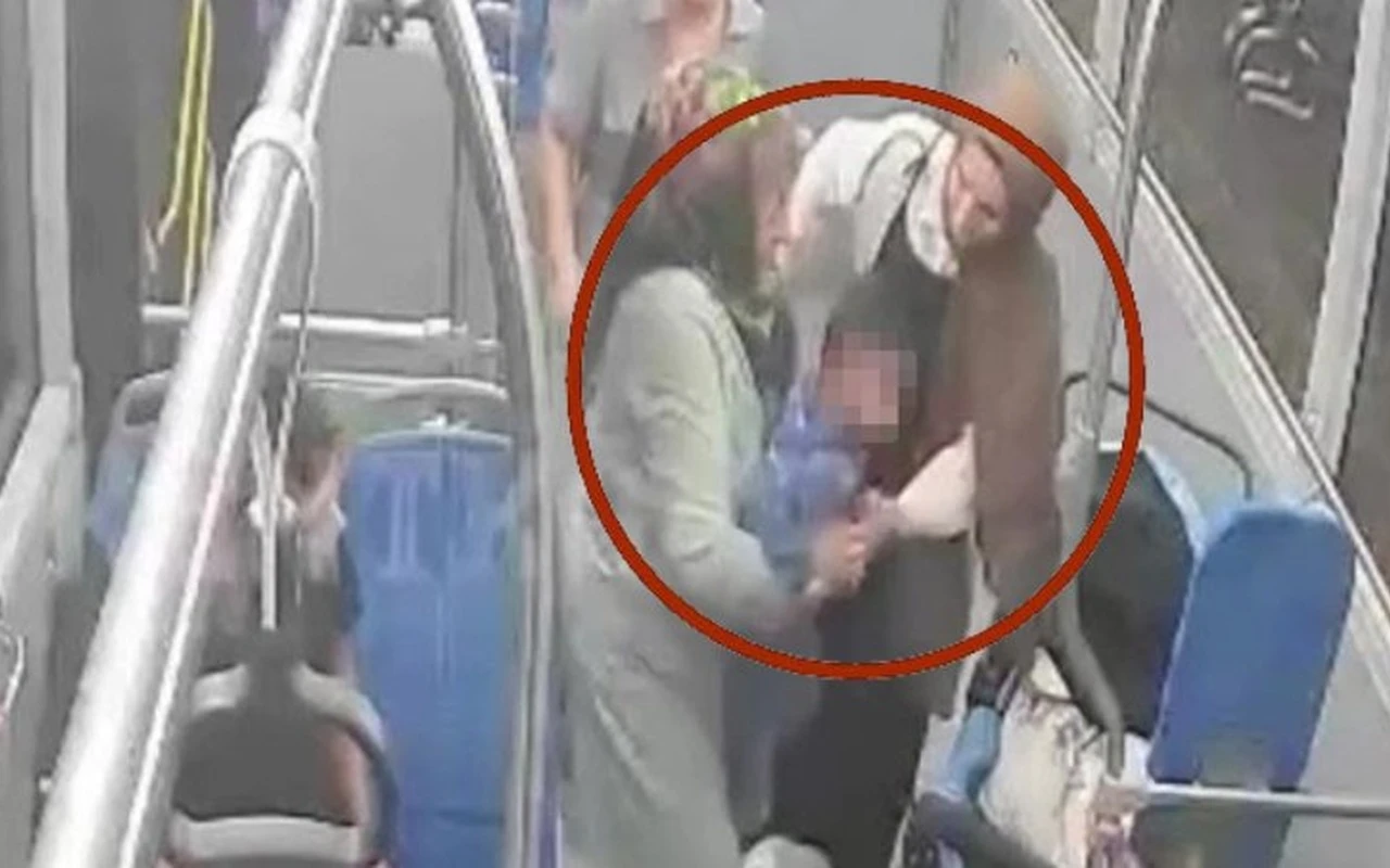 Otobüs şoförü Heimlich manevrasıyla çocuğu kurtardı