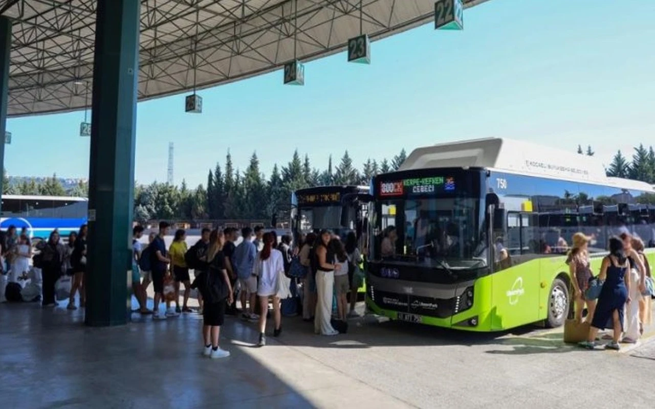 Kocaeli plajlara 105 bin yolcu taşıdı