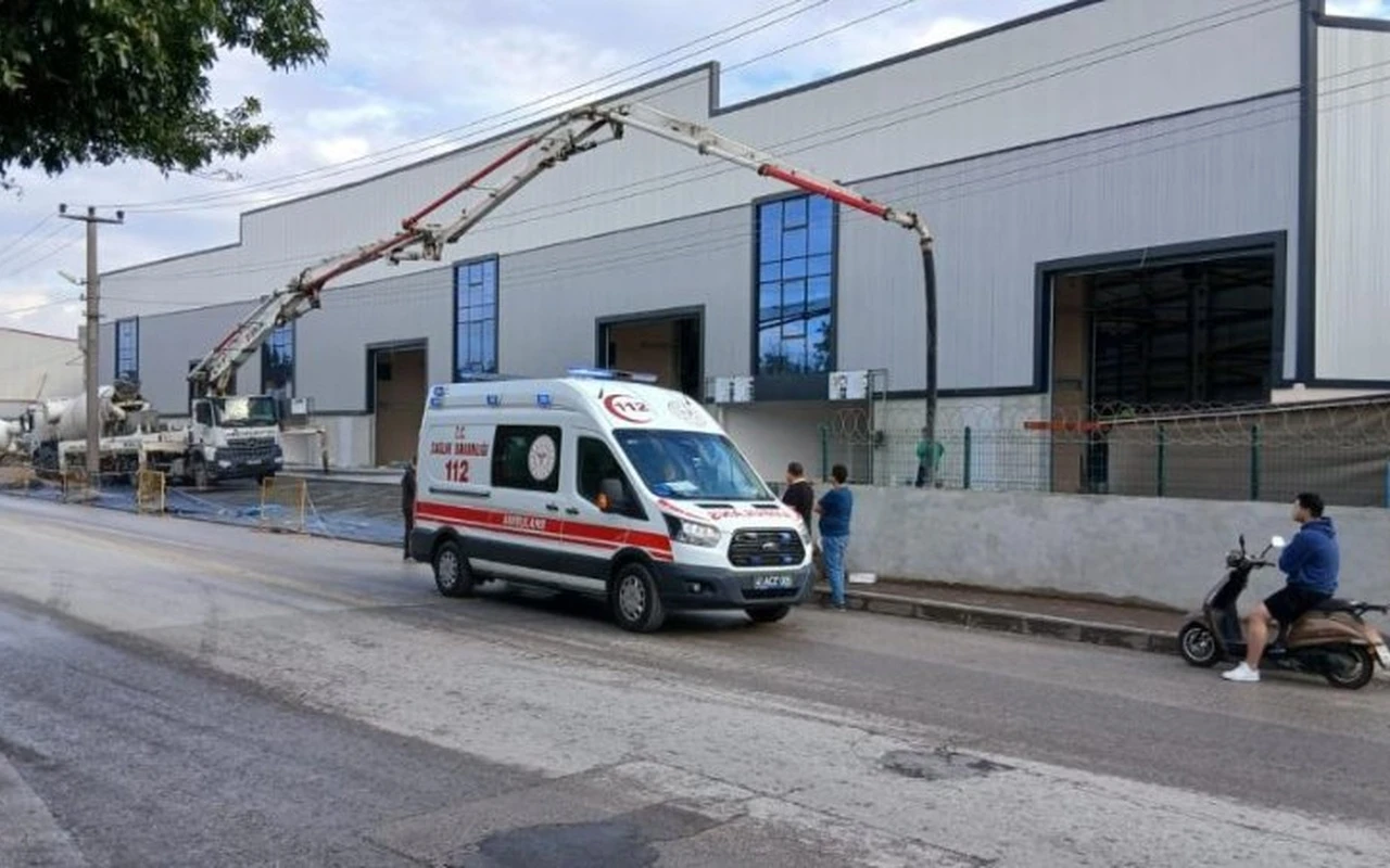 Başiskele'de işçi elektrik akımına kapıldı