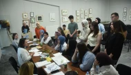 Düzce Üniversitesi'nde fırçalar konuştu: Bitkilerin anatomik sırları bu atölyede çizildi