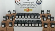 Samsun'da polisten şok operasyon: 1 ton etil alkol ele geçirildi