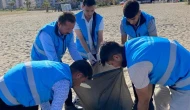 Anamur'da gençlerden örnek çevre bilinci: 'Ekibini kur, iyilikle dönüştür' projesiyle sahil temizliği