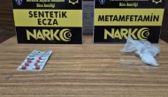 Uyuşturucu operasyonu: Alaşehir'de metamfetamin ve ecza hapı ele geçirildi