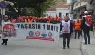 Sinop'ta 1 Mayıs coşkusu: İşçi hakları için birlikte haykırdılar