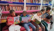 Tutak'ta gezici kütüphane ile öğrenciler kitaplarla buluştu