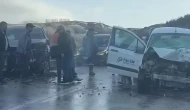 İspir'de iki otomobil çarpıştı: 4 yaralı