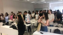 Eğitim dönemi sonunda öğrenciler müzikle eğlendi