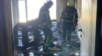 Hatalı park İzmit'te itfaiye aracını engelledi