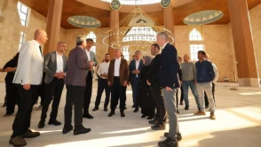 Kartepeye yeni cami inşaatı tamamlanıyor