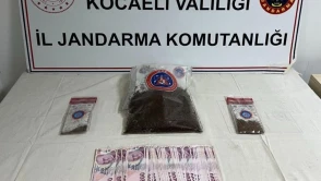 Kocaeli jandarması uyuşturucu operasyonunda 2 gözaltı