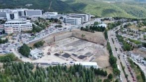 Umuttepe cami ve otopark projesi ilerliyor