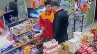 Alkollü müşteri benzinlik çalışanını kovaladı