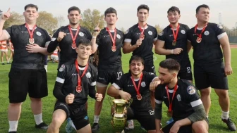 Körfez Gençlerbirliği ragbi şampiyonu oldu