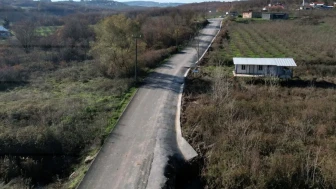 Kocaeli Eriklide yol çalışması tamamlandı