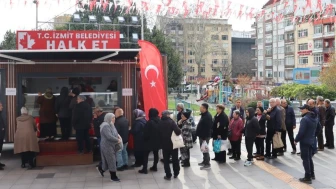 İzmit belediyesi halk et projesiyle vatandaşa destek oluyor