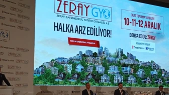 Zeray GYO halka arz için geri sayım başladı