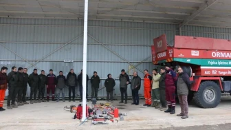 Orman yangınlarına karşı eğitim: Yığılca'da tatbikat yapıldı