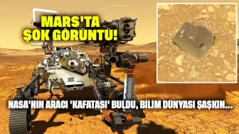Mars'ta şok görüntü: NASA'nın aracı 'kafatası' buldu, bilim dünyası şaşkın