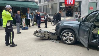 Bolu'da trafik kazası: Motosiklet sürücüsü yaralandı, polis soruşturma başlattı
