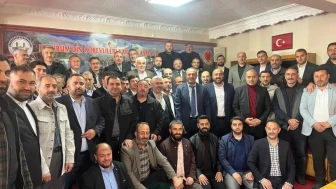 Erzurum Din Görevlileri Derneği'nde güven tazeleyen Emrullah Kaçar, dördüncü kez başkan oldu