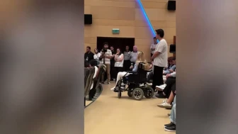 Kocaeli Üniversitesi'nde engelli öğrenci isyanı: Rektör Cantürk sorunları dinledi