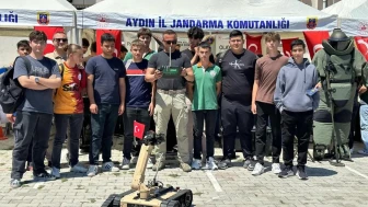 Didim'de lise öğrencilerine jandarma ve sahil güvenlik tanıtıldı: Gençler geleceğin güvenlik güçlerini tanıdı