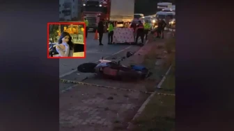 Motosikletli genç kadın hayatını kaybetti: Beton mikseri kazası şok etti