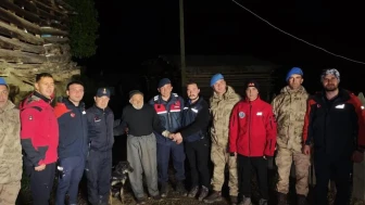 85 yaşındaki Azir Gür, Artvin'de kaybolduktan sonra sağ olarak bulundu