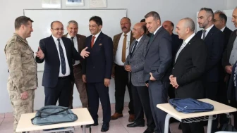 Erzurum Ticaret Borsası'ndan Şenkaya’ya eğitim ve ekonomiye yönelik destek ziyaretleri