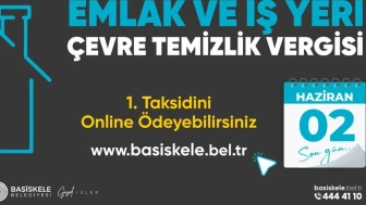 Başiskele Belediyesi emlak vergisi ödemeleri başladı