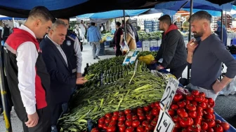 Çorum Belediyesi semt pazarında kapsamlı hijyen denetimi