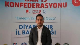 HAK-İŞ Diyarbakır İl Başkanı Aküzüm'den 1 Mayıs mesajı: İşten çıkarılan emekçilere destek sözü