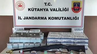 Kütahya'da jandarmadan büyük kaçak sigara operasyonu