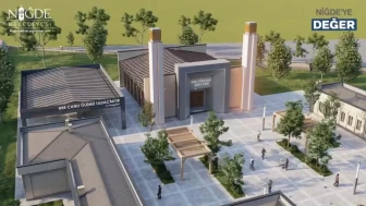 Niğde'de hıdırlık mezarlığı'na modern taziye evi projesi: Ayrı salonlar ile rahatlık sağlanacak