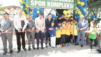 Çorlu'da hayırseverlerin katkılarıyla modern spor kompleksi açıldı, öğrencilerin hedefleri yükseliyor