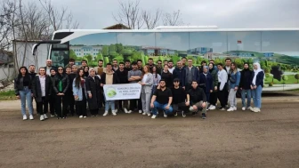 Düzce Üniversitesi öğrencileri Beyköy'de fidan dikti: Doğaya katkı ve eğitim bir arada